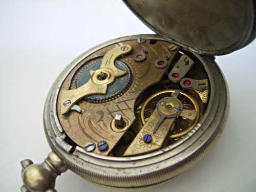 ULTRA RARE ANTIQUE OTTOMAN EMPIRE FULL HUNTER POCKET WATCH-----PLEASE READ