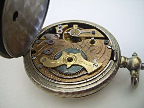 ULTRA RARE ANTIQUE OTTOMAN EMPIRE FULL HUNTER POCKET WATCH-----PLEASE READ