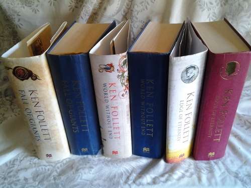 KEN FOLLET TRIO - FROM THE AUTHOR OF "THE PILLARS OF THE EARTH" - ALL 3 FOR R150!