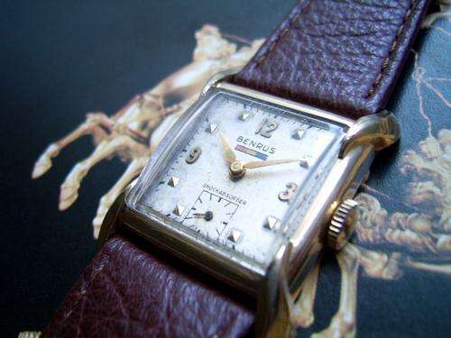 A WOW VINTAGE BENRUS CITATION WATCH