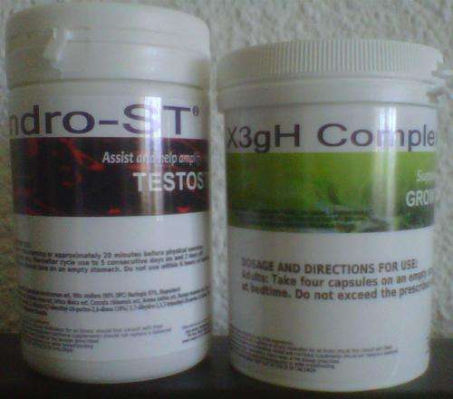 COMBO **** Andro-ST (Testosterone P-SARM) & X3GH Complex (HGH Potentiator)**** COMBO