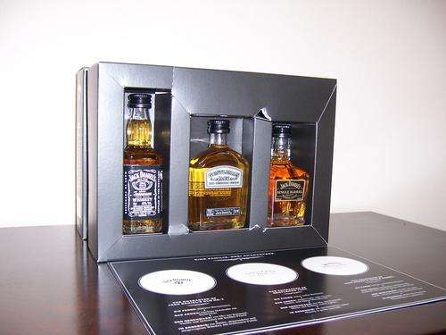 Jack Daniels tasting kit from Germany