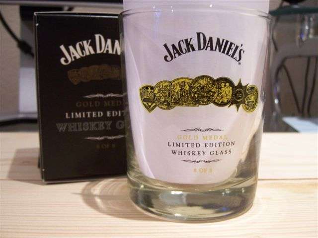 Jack Daniels Gold Medal Glass No8 of 8