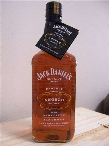 Jack Daniels 90th Birthday of Angelo Lucchesi Very Limited!