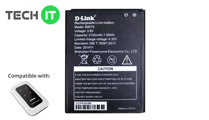 D-Link DWR-932M B9010 Battery 2100mAh