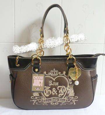 Coffee Juicy Couture handbag