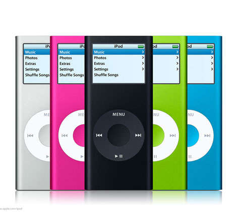 IPOD nano 8GB 2nd generation-BLACK