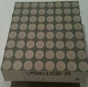 Dot matrix LED display module 8x8