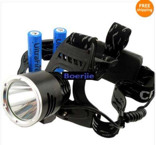 CREE XM-L XML Z T6 LED 1600Lm Rechargeable Headlamp Headlight 18650 FREE SHIPPING