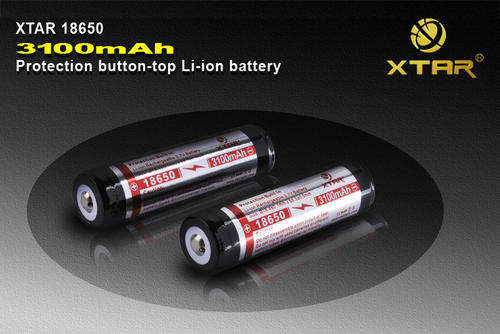 2x XTAR 18650 / 18700 battery 3100mAh FREE SHIPPING