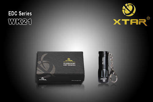XTAR WK21 Rechargeable Torch + Extra Spare Battery & Charger