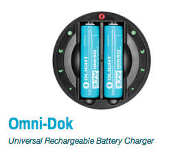 Olight Omni-DOK Battery charger 18650 17670 16340 14500 AA AAA- FREE SHIPPING