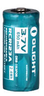 Olight 16340 / RCR123 650mAh battery- FREE SHIPPING