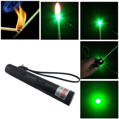 2in1 Green Laser 8000m range Pointer Pen Adjustable Focus 532nm Lazer Output Beam - FREE SHIPPING