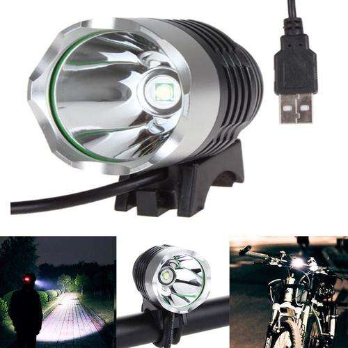 250Lm 3 Modes USB CREE XRE Q5 LED Bicycle Light Headlamp Bike Headlight Hot