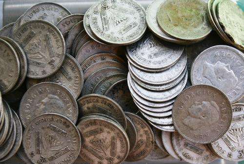 80% SILVER TICKEY LOT  - More than 120g / 3.86oz / R902.00 of Pure Silver - cRaZy R1 sTaRt!!!