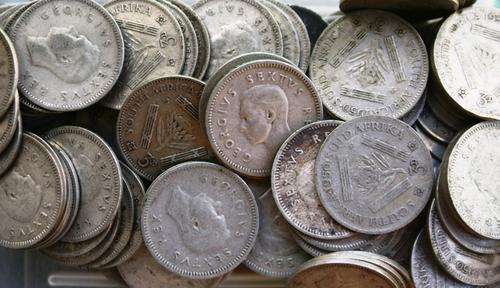 80% SILVER TICKEY LOT  - More than 120g / 3.9oz /  R912.00 of Pure Silver - cRaZy R1 sTaRt!!!