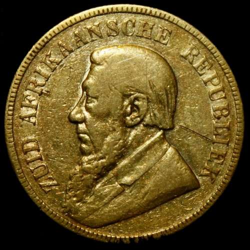 1896 ZAR 1 POND ******RARE**** CrAzY R1 StArT!!!
