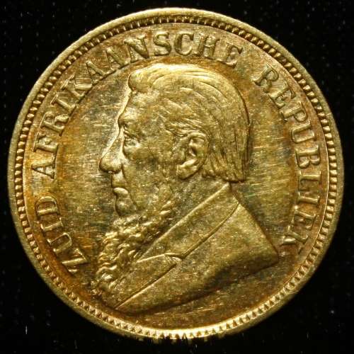 1896 ZAR 1/2 POND / HALFPOND *** CrAzY R1 StArT!!!
