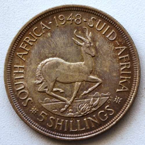 1948 ~ 5 SHILLINGS / CROWN - Union of South Africa