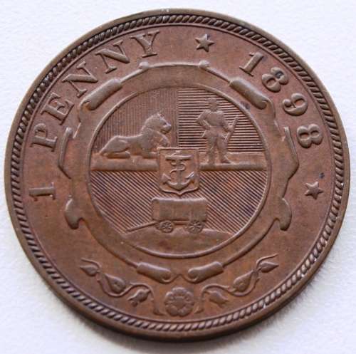 1898~ ZAR Penny