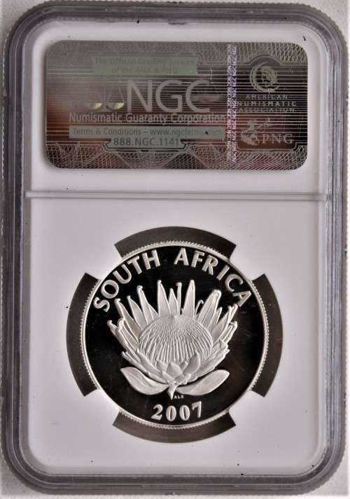 2007~ R.S.A Protea Series R1 - MANDELA~ NGC graded PR69 -  cRaZy R1 StArT!!!