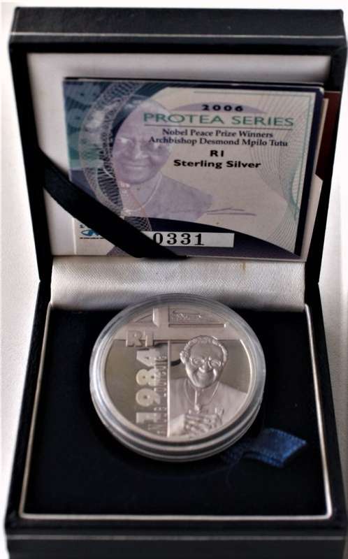 2006 ~ PROTEA SERIES PROOF R1 - DESMOND TUTU - LOW MINTAGE - cRaZy R1 StArT!!!