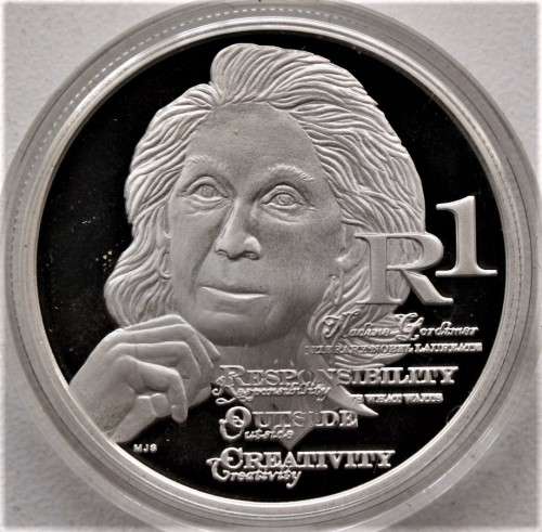 2010 ~ Protea Series PROOF R1 - Nadine Gordimer- LOW MINTAGE - R1 StArT!!!