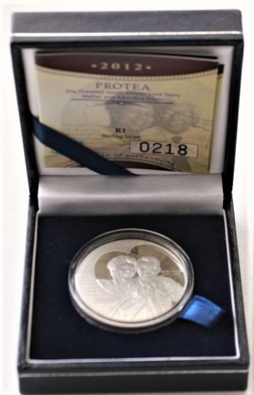 2012 ~ Protea Series PROOF R1 - Walter & Albertina Sisulu- LOW MINTAGE - R1 StArT!!!