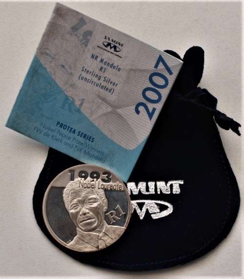 2007 ~ NELSON MANDELA UNC PROTEA SERIES RAND - R1 START