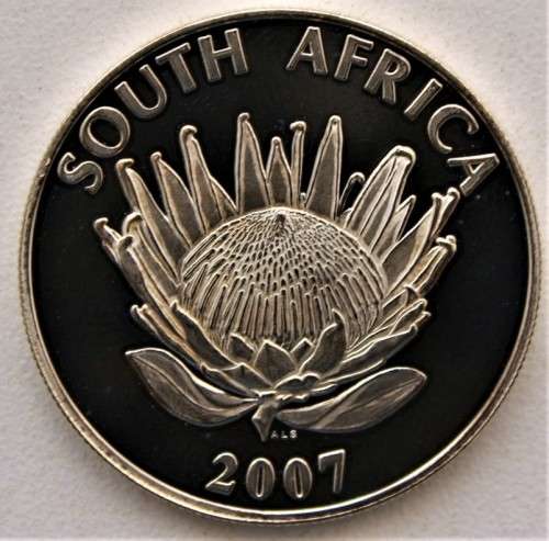 2007 ~ NELSON MANDELA UNC PROTEA SERIES RAND - R1 START