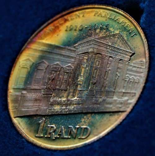1985 ~ Proof R1 in original SA Mint box - R1 START