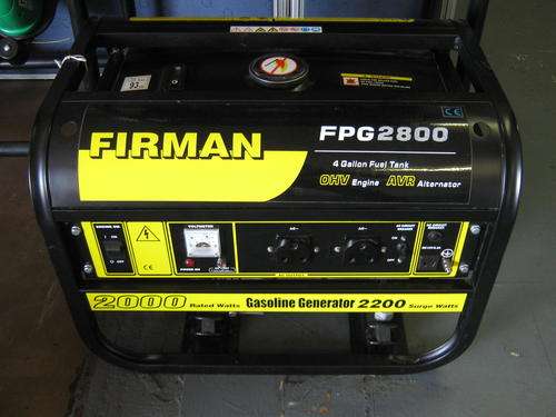 ******Crazy Firman FPG 2800 Generator starting R1 only*****