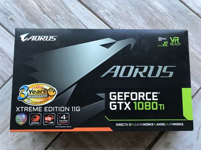 AORUS GeForce GTX 1080 Ti Extreme Edition 11G