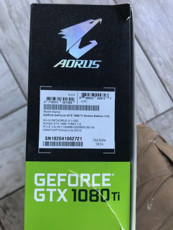 AORUS GeForce GTX 1080 Ti Extreme Edition 11G