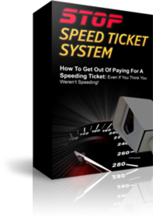 STOP SPEEDING TICKET FINES SYSTEM !