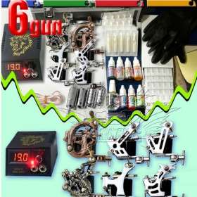 NOW THIS IS COOL ! - Professional Tattoo Kits With 6 Tattoo Guns