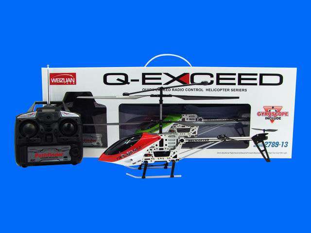 43CM Q EXCEED GYROSCOPE R/C HELICOPTER 3 CHANNEL