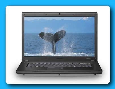 CRAZY R0.01 AUCTION!! SAMSUNG 15.6", DUAL CORE, 4GB RAM, 250GB HDD