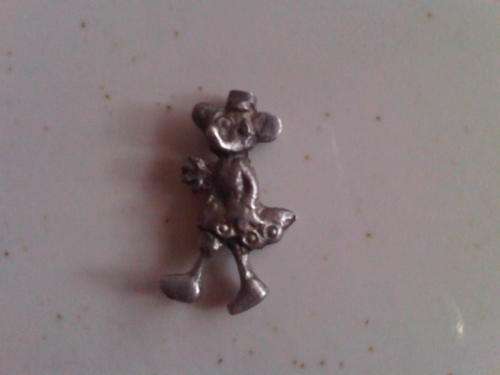 Silver Mini Mouse Charm