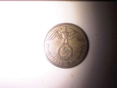 NAZI German 1937 10 Reichspfennig