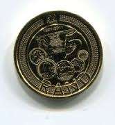 90 Years R5 1921-2011 Coin x5