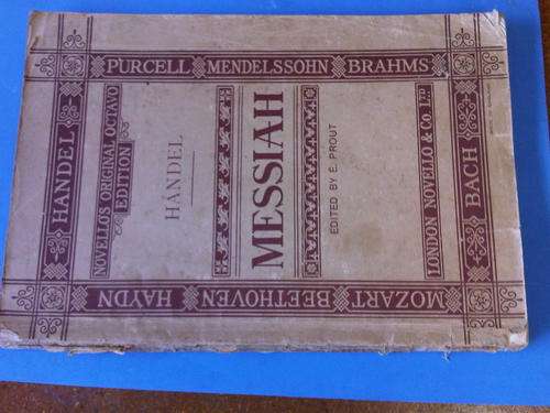 Handel Messiah. A Sacred Oratorio. Composed 1741