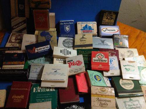 Collections Of Match Boxes