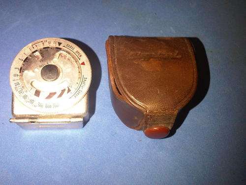Some Small Camera Machine In Leather