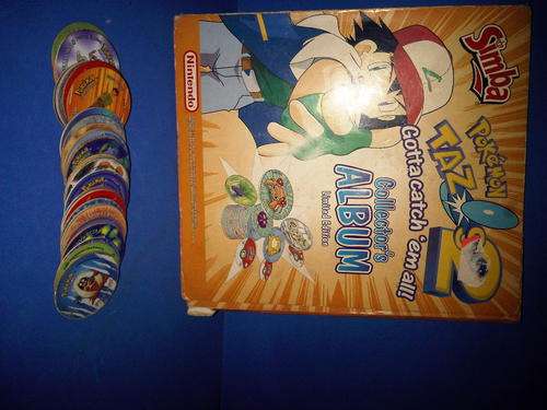 Pokemon Tazo Book & Tazo's