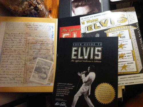 Elvis Presley Box & Copies Of Personal Papers