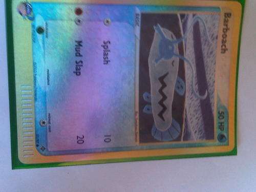 POKEMON Holographic Card : Barboach