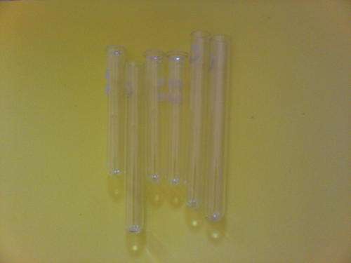 Vintage Test Tubes : Pyrex / Schott Mainz Brands.