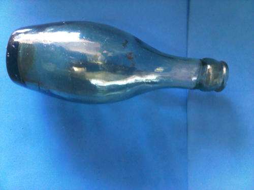 Very Old Thick Green Glass Bottle
